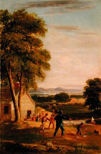 Fine della scuola da Asher Brown Durand