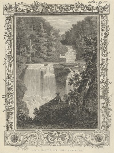 Le cascate del Sawkill, 1830 da Asher Brown Durand