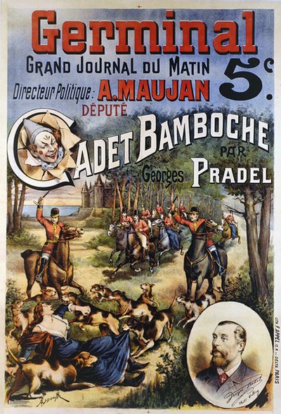 Poster pubblicitario per il giornale 