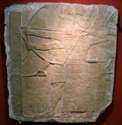 Guerrieri assiri, VIII secolo a.C. da Assyrian Art.