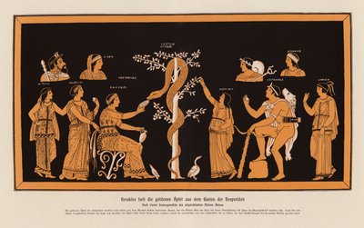 Eracle ruba le mele d