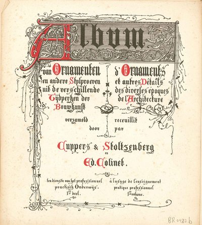 Album di ornamenti e altri stili dai vari periodi dell