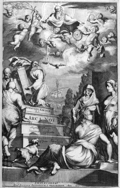 Arca di Noè da Athanasius Kircher