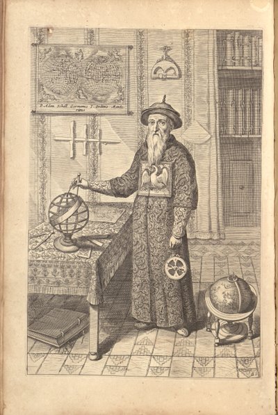 Johann Adam Schall von Bell. Da China Illustrata di Athanasius Kircher, 1667 da Athanasius Kircher
