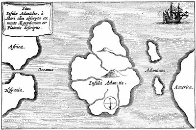 Mappa di Atlantide, da 