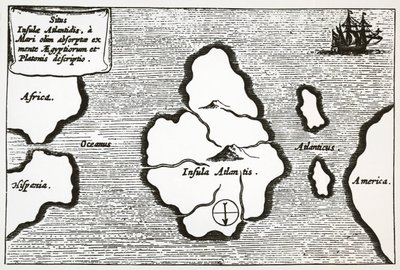 Mappa di Atlantide, da 