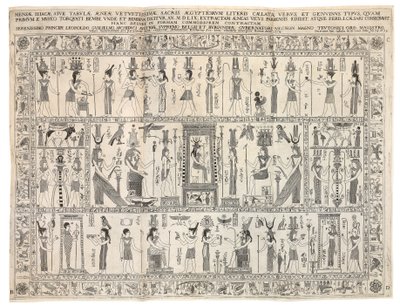 Edipo Egittico da Athanasius Kircher