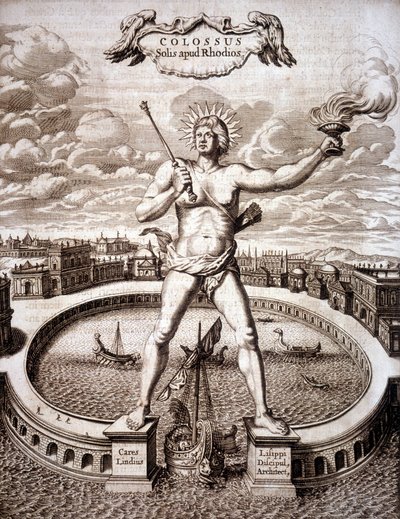 Il Colosso di Rodi (statua di Helios) all
