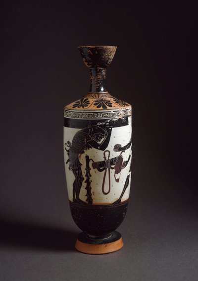 Arte greca: Eracle e Atlante (dettaglio) da Athena Painter (workshop of)