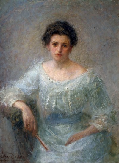 Ritratto della contessa Paolina Faglia da Attilio Andreoli