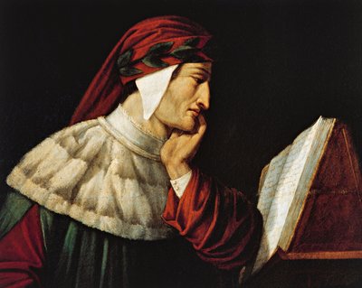 Ritratto di Dante Alighieri da Attilio Roncaldier