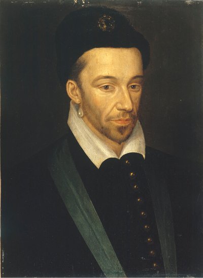 Francese: Ritratto di Enrico III (1551-1589), re di Francia da attributed to François Quesnel