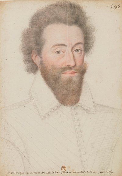 Jacques Nompar de Caumont - 1595 da attributed to François Quesnel