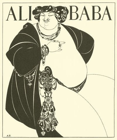 Ali Baba da Aubrey (after) Beardsley