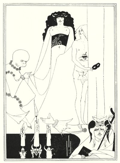 Entra Erodiade (incisione) da Aubrey (after) Beardsley