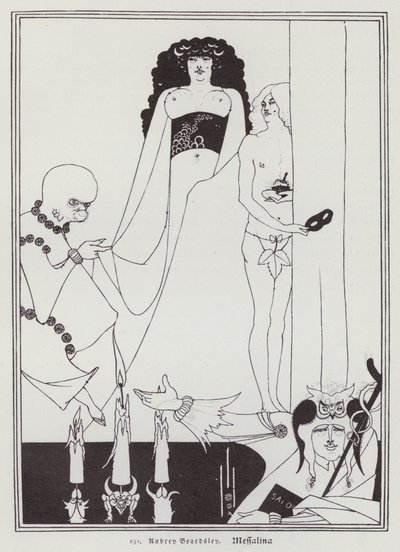 Messalina da Aubrey (after) Beardsley