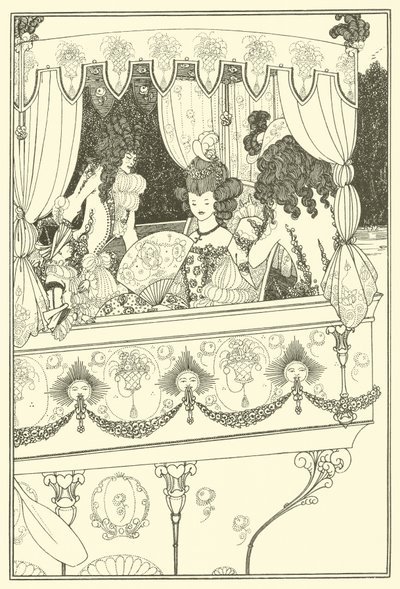 La chiatta (litografia) da Aubrey (after) Beardsley