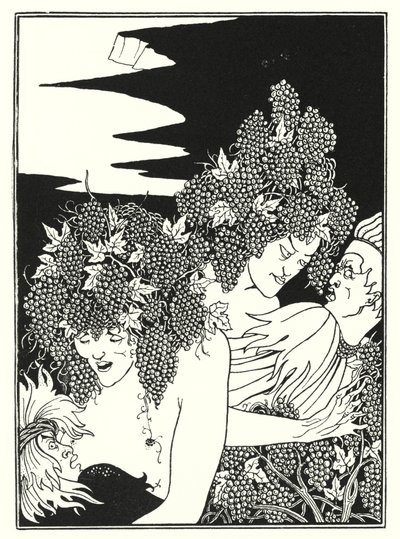 La trappola della vendemmia (incisione) da Aubrey (after) Beardsley