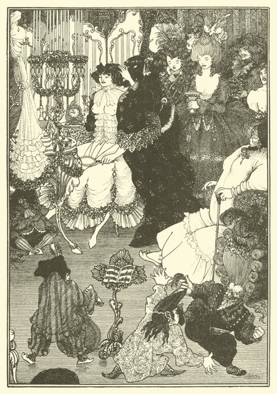 La toilette di Elena da Aubrey (after) Beardsley