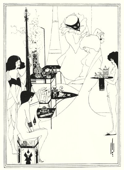 La Toilette di Salome da Aubrey (after) Beardsley