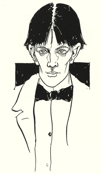 Un ritratto di Aubrey Beardsley da lui stesso da Aubrey Beardsley