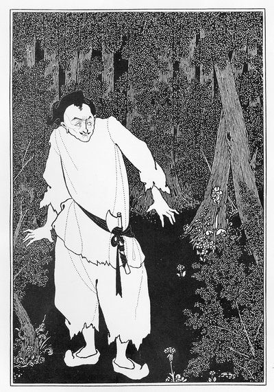 Ali Baba nel Bosco da Aubrey Beardsley