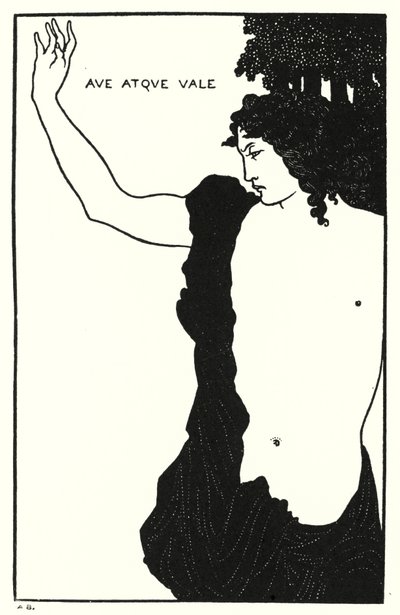 Ave Atque, Vale, Catullo, Carmen Ci da Aubrey Beardsley