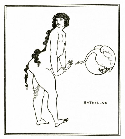 Bathyllus da Aubrey Beardsley