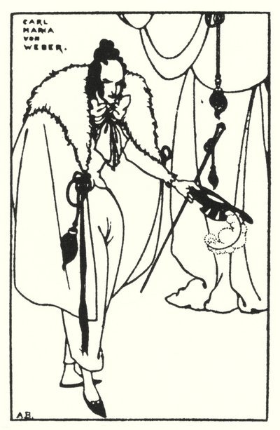 Carl Maria Von Weber da Aubrey Beardsley