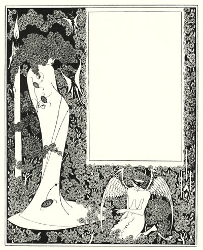 Progetto di bordo dei contenuti da Aubrey Beardsley