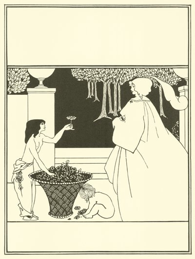 Copertina, The Yellow Book da Aubrey Beardsley