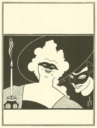 Copertina, The Yellow Book da Aubrey Beardsley
