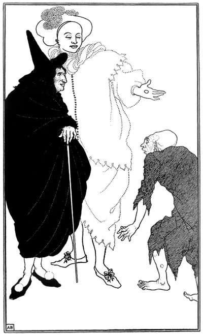 Don Giovanni, Sganarello e il mendicante, illustrazione da 