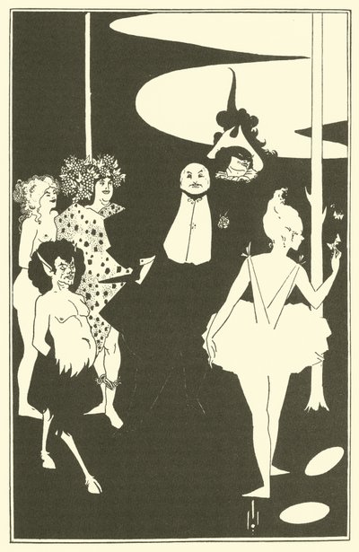 Frontespizio, Plays by John Davidson, 1893 da Aubrey Beardsley