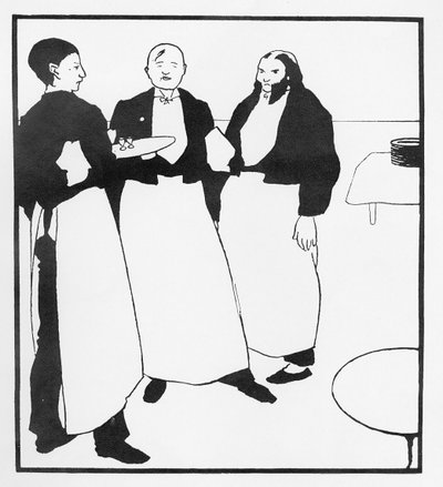 Garcons de Cafe, illustrazione da 