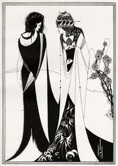 Giovanni e Salomè da Aubrey Beardsley