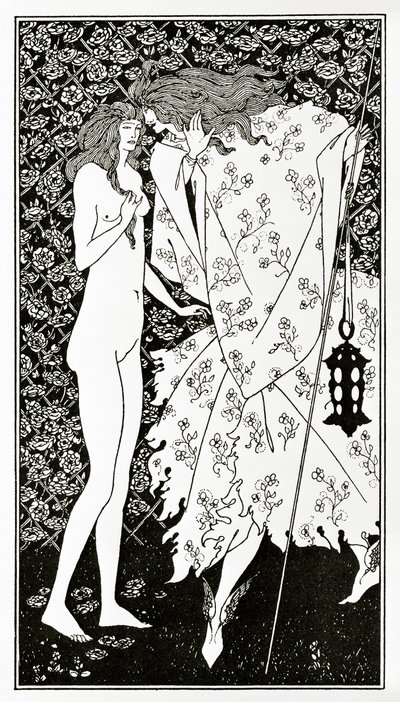 Il misterioso giardino della rosa da Aubrey Beardsley
