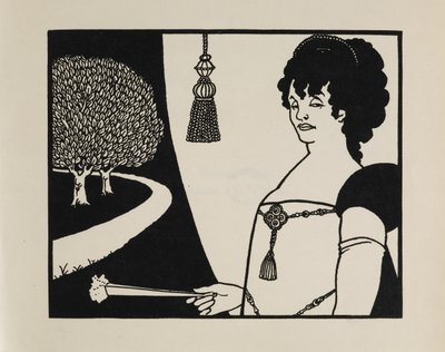 Madame Rejane, da un libro di cinquanta disegni da Aubrey Beardsley