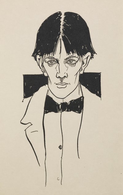 Ritratto da un libro di cinquanta disegni da Aubrey Beardsley