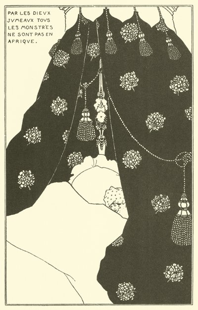 Ritratto di sé stesso da Aubrey Beardsley