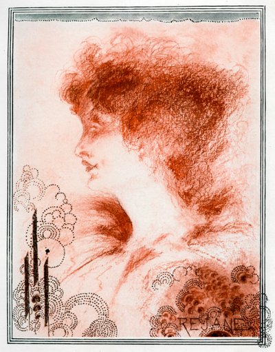 Ritratto di una donna, 1898 da Aubrey Beardsley