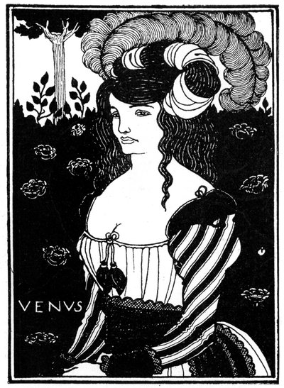 Ritratto di una donna, 1898 da Aubrey Beardsley
