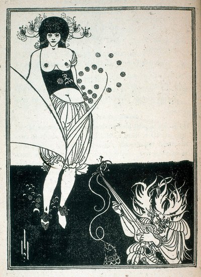 Salomè, illustrazione della pièce teatrale scritta da Oscar Wilde da Aubrey Beardsley