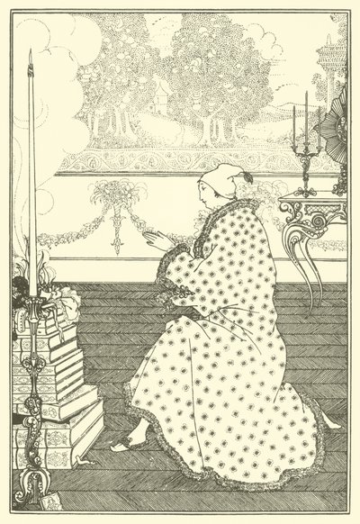 La Preghiera del Barone da Aubrey Beardsley