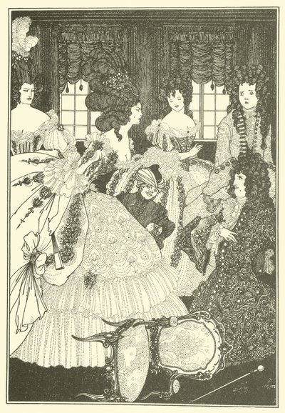 La Battaglia dei Beaux e delle Belle da Aubrey Beardsley