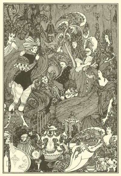 La Grotta della Milza da Aubrey Beardsley