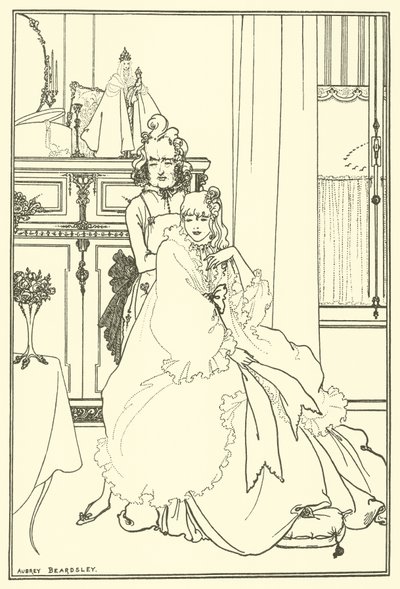 La pettinatura da Aubrey Beardsley