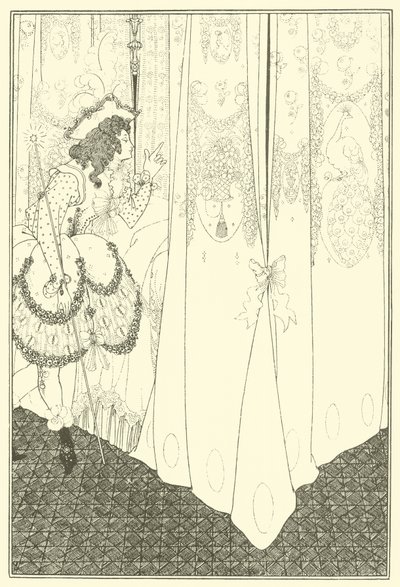 Il Sogno da Il Ricciolo Rapito da Aubrey Beardsley
