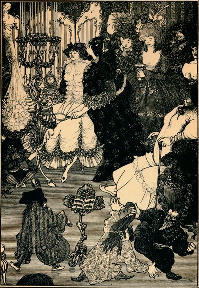 La toilette di Elena da Aubrey Beardsley