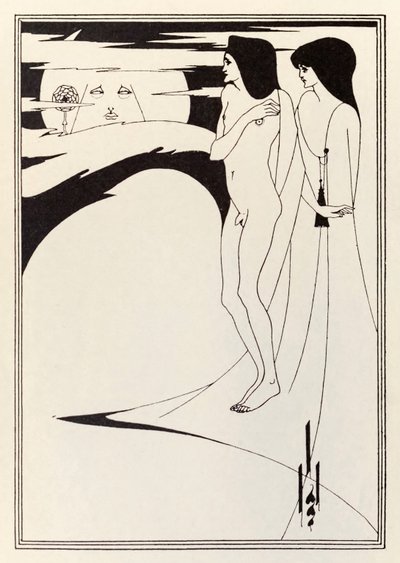La Donna e la Luna da Aubrey Beardsley